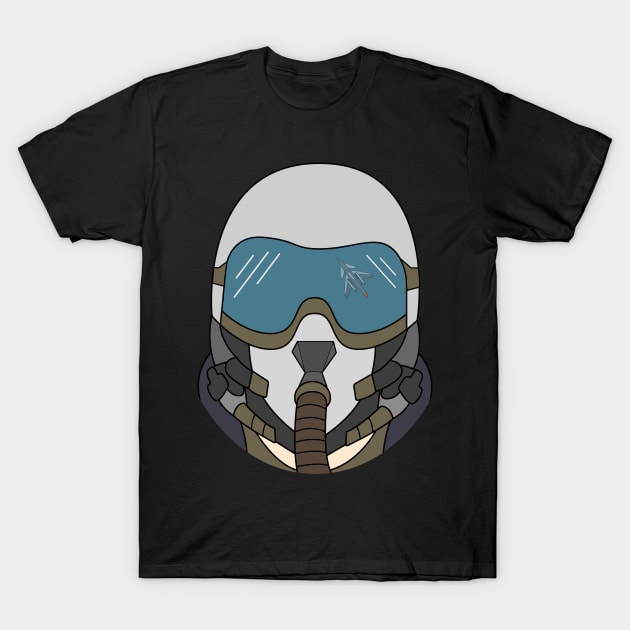 Fighter Jet Military Pilot T-Shirt by samshirts